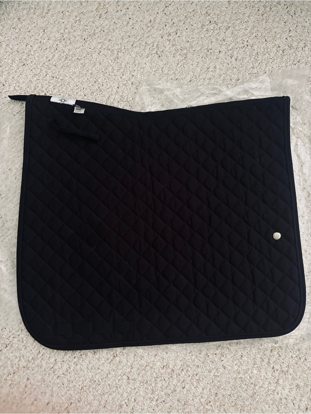 Ogilvy Dressage Baby Pad - Black - Picture 2 of 7